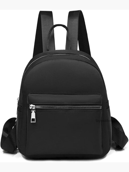 Mini Backpack Purse, Small Travel Shoulder Bag, Adjustable Straps, 6 Pockets main image 2
